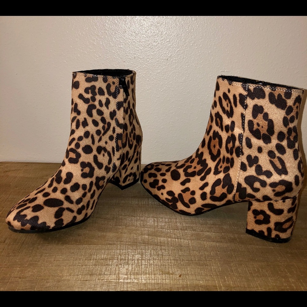 Size 6 Leopard Boots